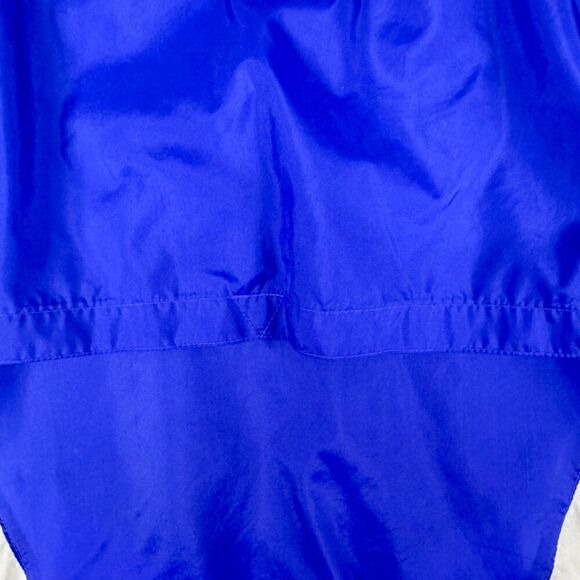 VTG Nike Jacket Mens Large Blue White Windbreaker White Tag 90s Y2K Streetwear - Picture 8 of 13